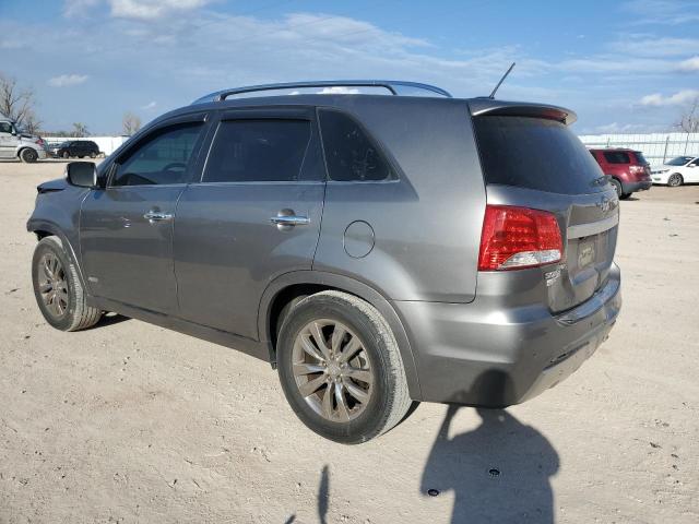 5XYKWDA22CG249560 - 2012 KIA SORENTO SX GRAY photo 2