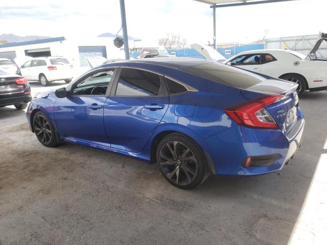 2HGFC2F83LH571350 - 2020 HONDA CIVIC SPORT 蓝色 照片 2