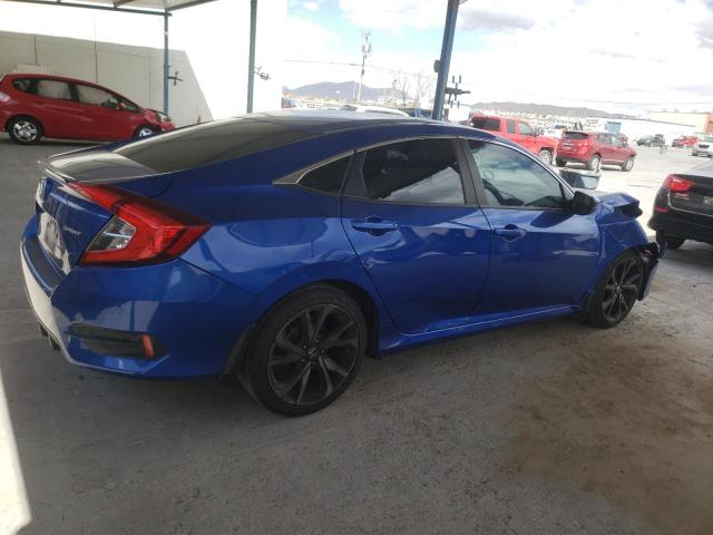 2HGFC2F83LH571350 - 2020 HONDA CIVIC SPORT 蓝色 照片 3