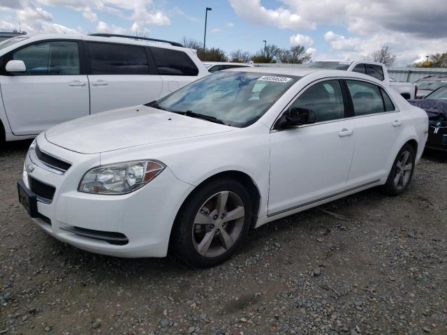 1G1ZC5E12BF335542 - 2011 CHEVROLET MALIBU 1LT WHITE photo 1