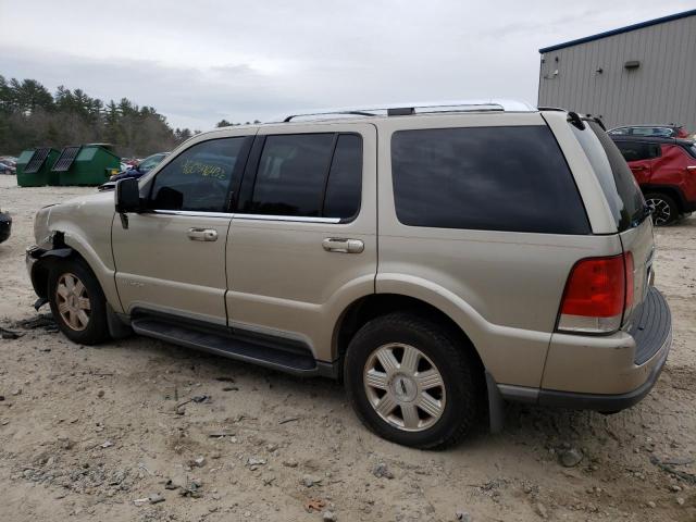 5LMEU68H24ZJ18228 - 2004 LINCOLN AVIATOR 棕色 照片 2