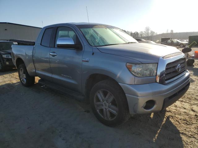 5TBBV58177S474371 - 2007 TOYOTA TUNDRA DOUBLE CAB LIMITED SILVER photo 4