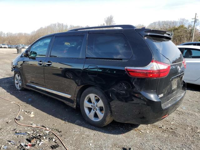 5TDKZ3DCXKS006084 - 2019 TOYOTA SIENNA LE BLACK photo 2