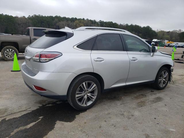 2T2ZK1BA5FC173214 - 2015 LEXUS RX 350 SILVER photo 3