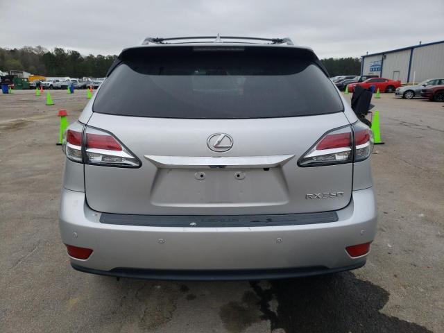 2T2ZK1BA5FC173214 - 2015 LEXUS RX 350 SILVER photo 6