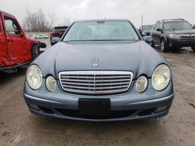 WDBUF26J75A687375 - 2005 MERCEDES-BENZ E 320 CDI BLUE photo 5