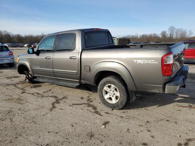 5TBDT44126S530682 - 2006 TOYOTA TUNDRA DOUBLE CAB SR5 GRAY photo 2