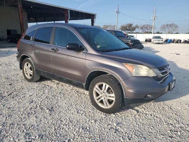 5J6RE4H55BL055748 - 2011 HONDA CR-V EX GRAY photo 4