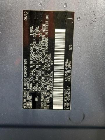 JTLZE4FE8CJ018316 - 2012 TOYOTA SCION XB 银色 照片 12