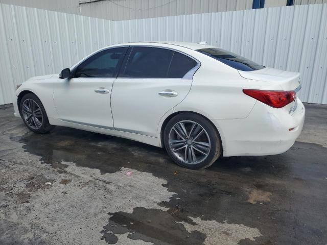 JN1BV7AR6EM689237 - 2014 INFINITI Q50 BASE WHITE photo 2