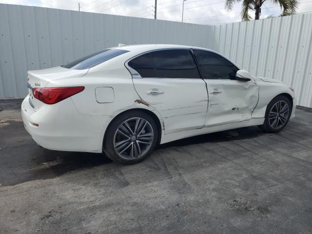 JN1BV7AR6EM689237 - 2014 INFINITI Q50 BASE WHITE photo 3