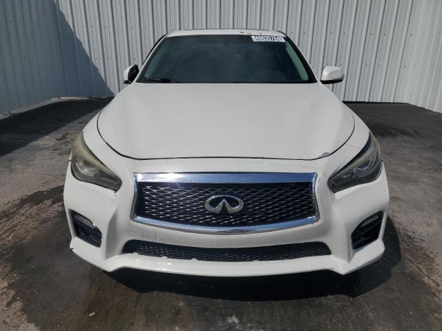 JN1BV7AR6EM689237 - 2014 INFINITI Q50 BASE WHITE photo 5