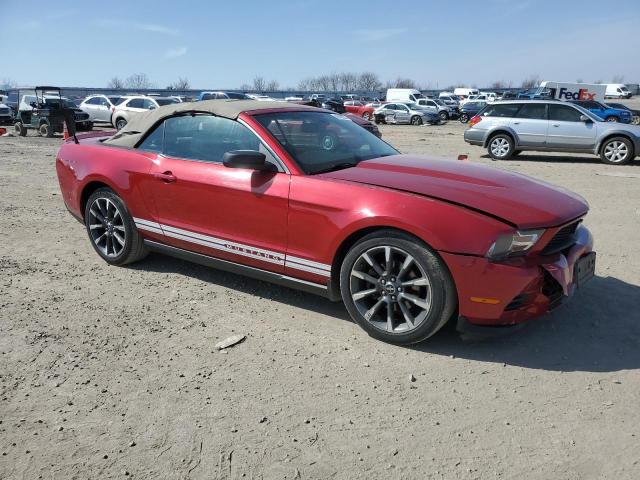 1ZVBP8EM6C5282518 - 2012 FORD MUSTANG RED photo 4