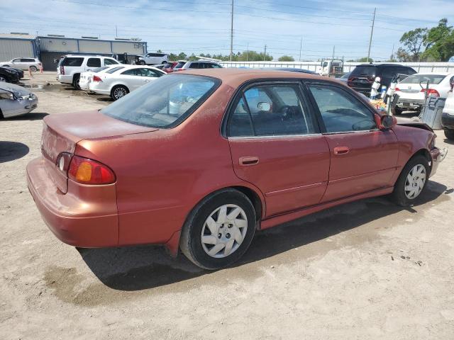 2T1BR12E92C567619 - 2002 TOYOTA COROLLA CE RED photo 3