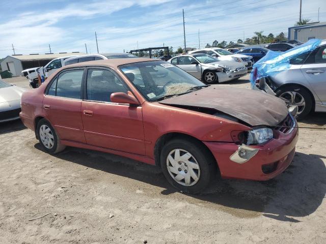 2T1BR12E92C567619 - 2002 TOYOTA COROLLA CE RED photo 4