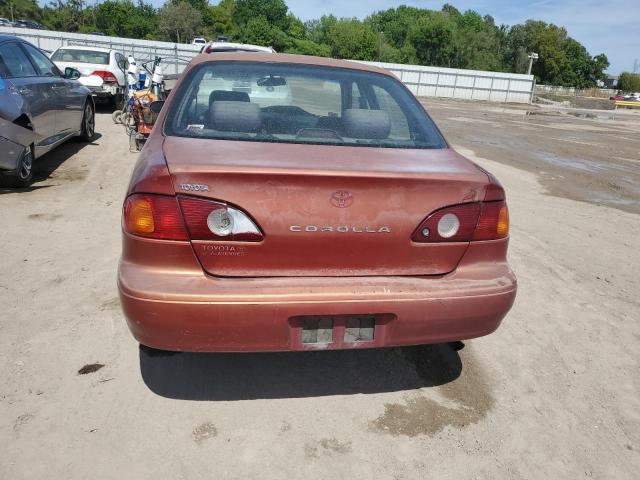 2T1BR12E92C567619 - 2002 TOYOTA COROLLA CE RED photo 6