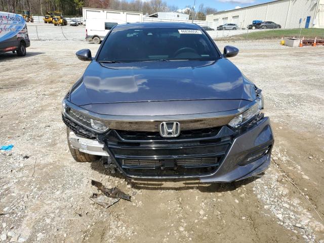 1HGCV2F31KA029694 - 2019 HONDA ACCORD SPORT GRAY photo 5