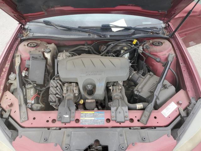 2G2WP552781127880 - 2008 PONTIAC GRAND PRIX 勃艮第红 照片 11