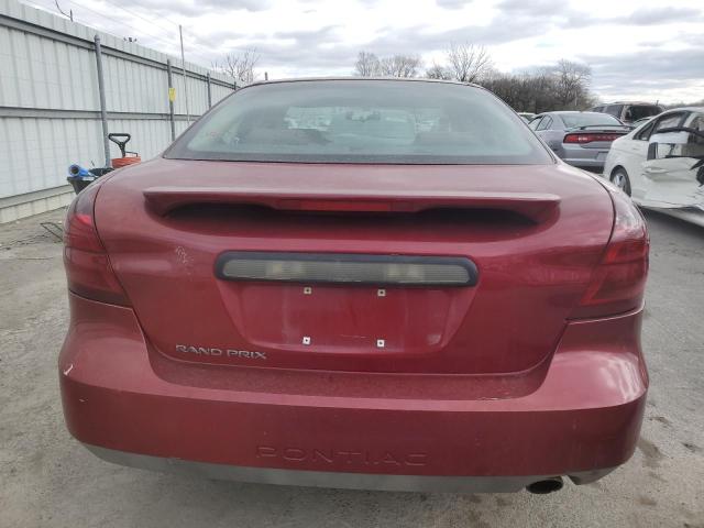 2G2WP552781127880 - 2008 PONTIAC GRAND PRIX BURGUNDY photo 6