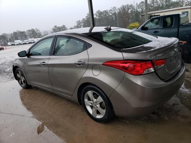 5NPDH4AE3CH142068 - 2012 HYUNDAI ELANTRA GLS TAN photo 2