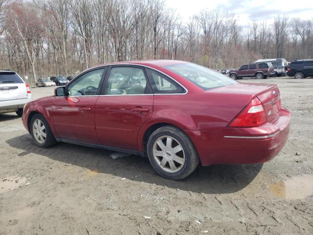 1FAFP23126G108602 - 2006 FORD FIVE HUNDR SE MAROON photo 2