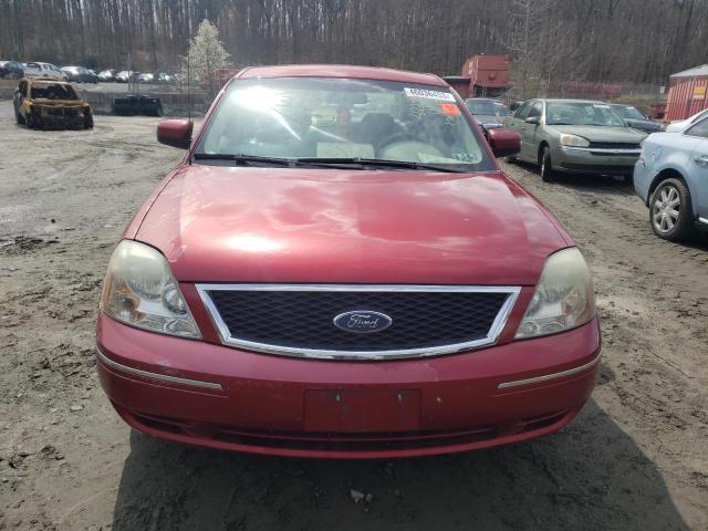 1FAFP23126G108602 - 2006 FORD FIVE HUNDR SE MAROON photo 5