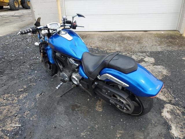 JYAVP33E8EA009388 - 2014 YAMAHA XVS1300 CU BLUE photo 3