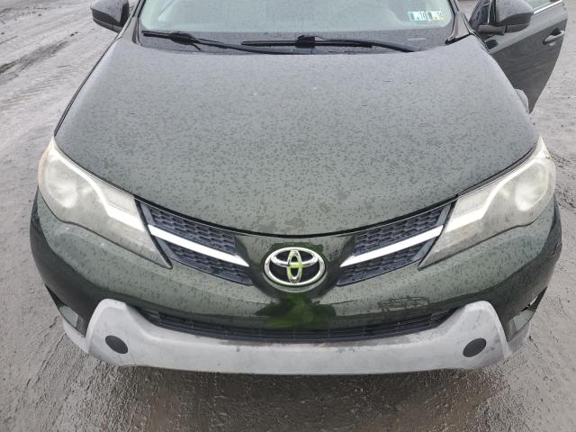 2T3BFREV3DW018090 - 2013 TOYOTA RAV4 LE GREEN photo 11