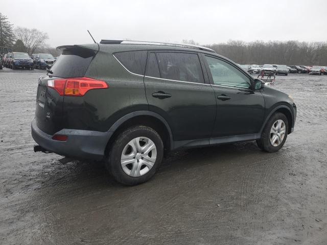 2T3BFREV3DW018090 - 2013 TOYOTA RAV4 LE GREEN photo 3