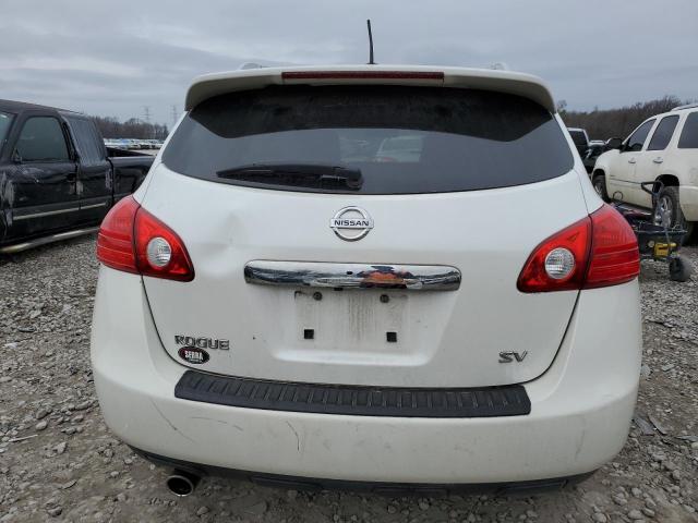 JN8AS5MT2BW152334 - 2011 NISSAN ROGUE S WHITE photo 6