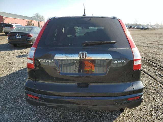 5J6RE4H71BL822285 - 2011 HONDA CR-V EXL BLACK photo 6