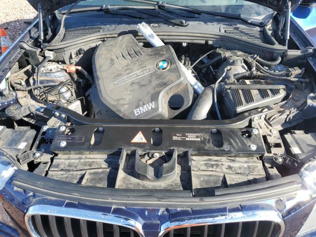 5UXWX9C55D0A08720 - 2013 BMW X3 XDRIVE28I BLUE photo 11