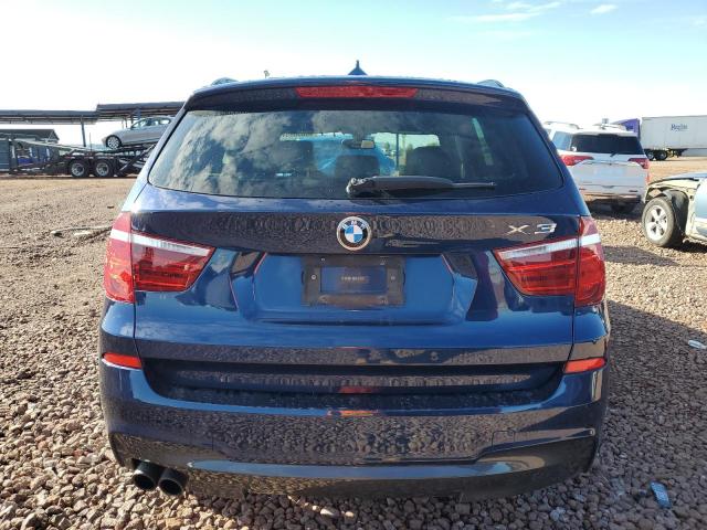 5UXWX9C55D0A08720 - 2013 BMW X3 XDRIVE28I BLUE photo 6