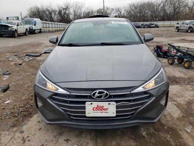 5NPD84LF1KH436458 - 2019 HYUNDAI ELANTRA SEL GRAY photo 5