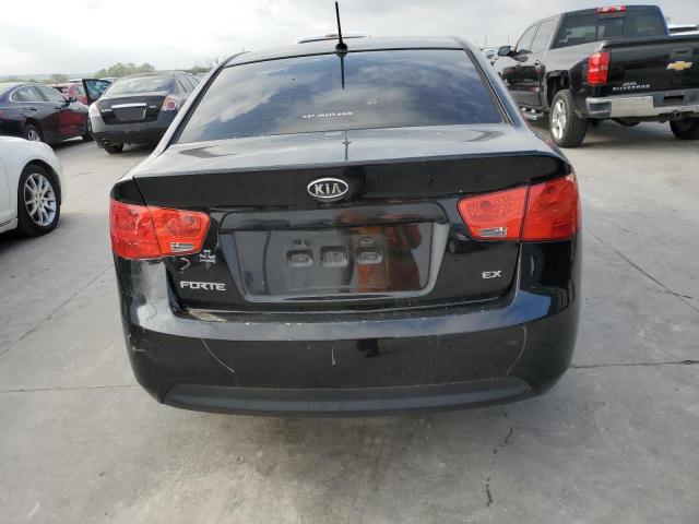 KNAFU4A24D5709543 - 2013 KIA FORTE EX BLACK photo 6