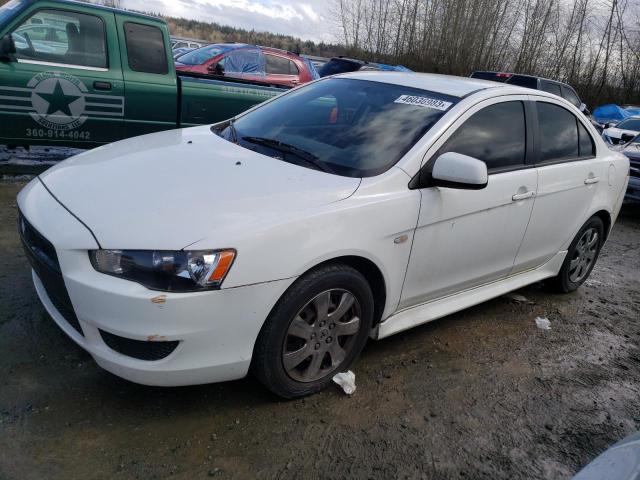 JA32U2FU6BU012523 - 2011 MITSUBISHI LANCER ES/ES SPORT WHITE photo 1