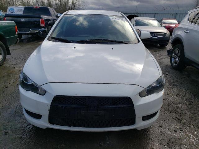 JA32U2FU6BU012523 - 2011 MITSUBISHI LANCER ES/ES SPORT WHITE photo 5