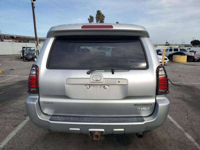 JTEBU14R160100320 - 2006 TOYOTA 4RUNNER SR5 SILVER photo 6