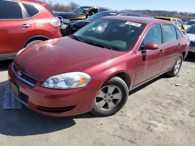 2G1WT58K879196962 - 2007 CHEVROLET IMPALA LT RED photo 1