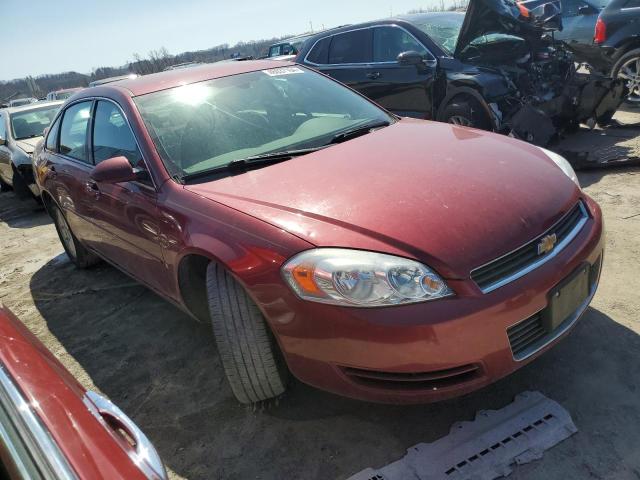 2G1WT58K879196962 - 2007 CHEVROLET IMPALA LT RED photo 4