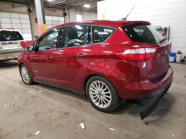 1FADP5AU2GL100997 - 2016 FORD C-MAX SE RED photo 2