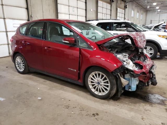 1FADP5AU2GL100997 - 2016 FORD C-MAX SE RED photo 4