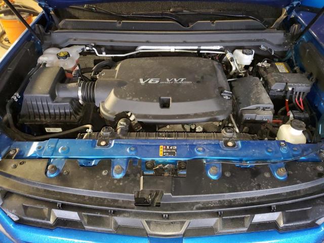 1GCGTBEN9M1135483 - 2021 CHEVROLET COLORADO BLUE photo 11