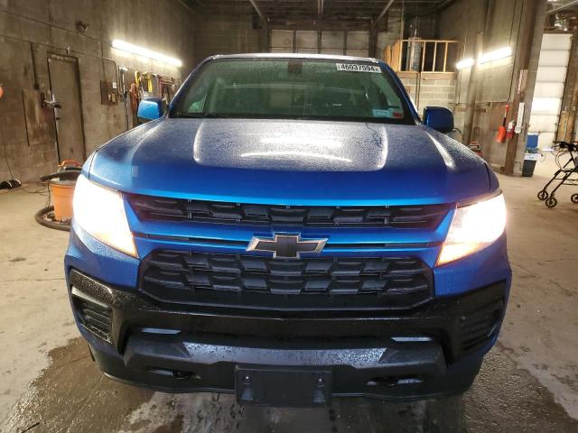 1GCGTBEN9M1135483 - 2021 CHEVROLET COLORADO BLUE photo 5