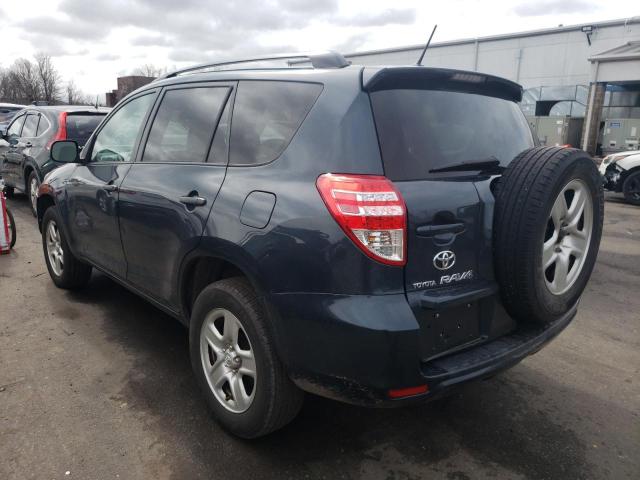 2T3BF4DV9AW071537 - 2010 TOYOTA RAV4 BLUE photo 2