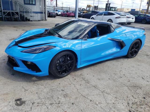 1G1YC3D43N5120323 - 2022 CHEVROLET CORVETTE STINGRAY 3LT BLUE photo 1