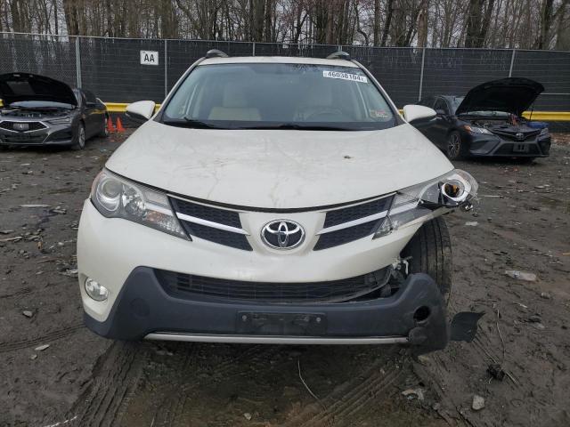 JTMDFREVXD5015610 - 2013 TOYOTA RAV4 LIMITED WHITE photo 5