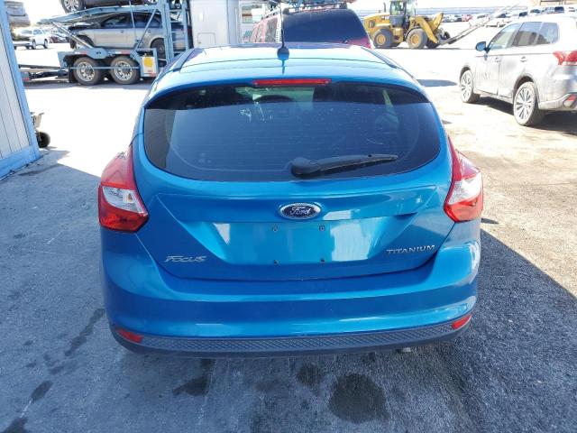 1FAHP3N22CL312470 - 2012 FORD FOCUS TITANIUM BLUE photo 6