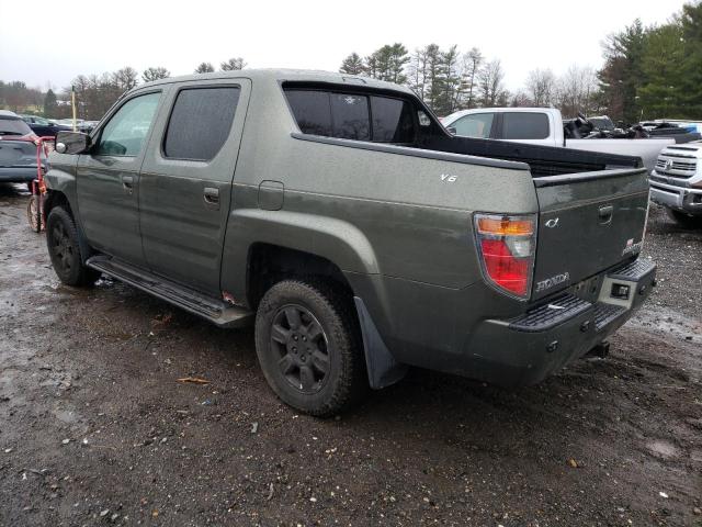 2HJYK16586H516984 - 2006 HONDA RIDGELINE RTL GREEN photo 2