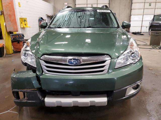 4S4BRCKC5B3437822 - 2011 SUBARU OUTBACK 2.5I LIMITED GREEN photo 5